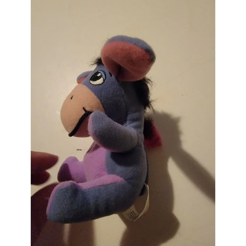 Mattel Eeyore‎ Bean Bag Plush 1997 90s Winnie The Pooh And Friends Stuffed Toy